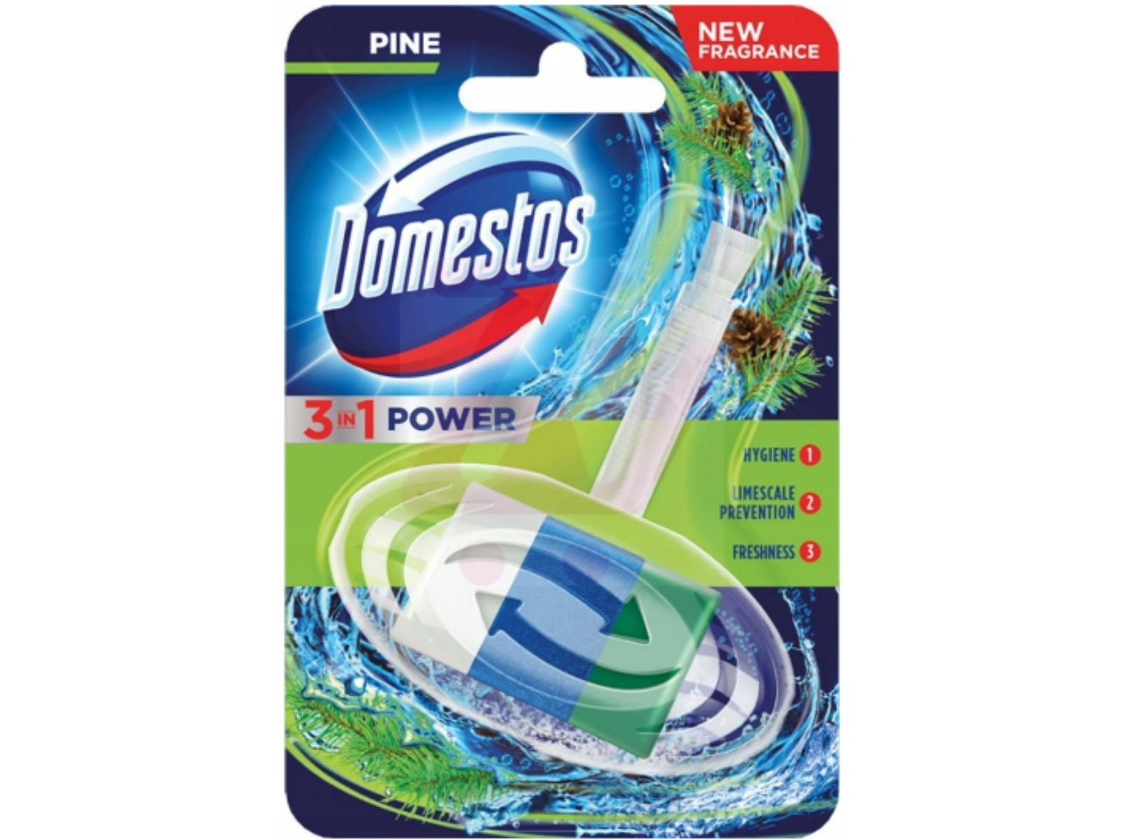 Zawieszka do toalet DOMESTOS z koszykiem PINE